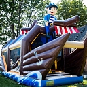 Inflatable attractions for parties