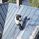 Roof washing