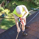 Roof washing