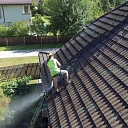 Roof washing