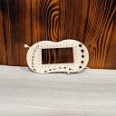 Wooden knitting accessory