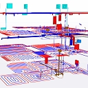 Daudzlīmeņu AVK sistēmu 3D modelēšana BIM vidē