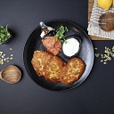 Potato pancakes with salmon - a classic with an exquisite taste