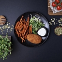 Kiev cutlet - crispy on the outside, soft inside