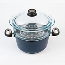 EASTCON pot with glass lid