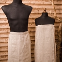 Set of sauna skirts for men, sauna dress for women