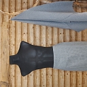 Set of waffle skirts for men and a towel