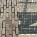 High-pressure washing of pavement