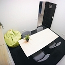 Modern, well-equipped work space interior at the Kurzeme Business Incubator