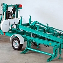 Compact woodworking machine for transportation