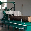 Mobile sawmill with modern technology