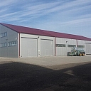 Agricultural machinery hangar
