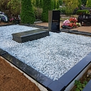 Stone processing, grave improvement