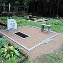 AA workshop, stone processing, tombstones