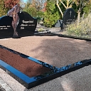 AA workshop, stone processing, tombstones