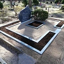 AA workshop, stone processing, tombstones