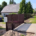 Fence installation