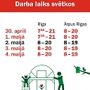 May Day opening hours