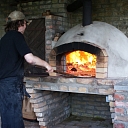 Pizza shop at the farm