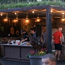 Outdoor kitchen atmosphere