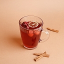 Wild berry-ginger hot drink - feel the warmth and energy in one glass