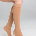 Medical compression socks with toeless cotton,