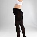Medical compression tights for pregnant women, with the finger part