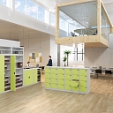 Metal file cabinets