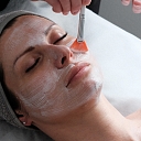 A precise and gentle facial treatment, using high-quality cosmetics to moisturize and restore the skin.