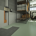 Warehouse floor