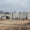 Construction of LIDL on Remtes Street