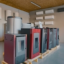 Pellet fireplaces