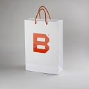 Paper gift bags with print