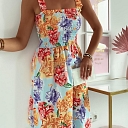 Floral summer dress.