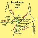 Карта Яункалснава