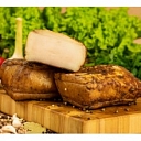 smoked bacon and traditional meat products