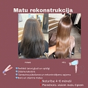 Cold Botox treatment for damaged and dry hair.