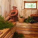 Sauna and hot tub in Zemgale