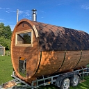Round sauna
