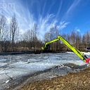 Drainage and melioration construction works