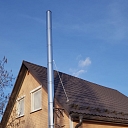 High-quality flue system with stable draft