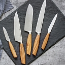 Professional knives with olive wood handles from Zepter - precision in every cut