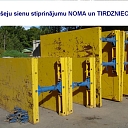 Tranšeju sienu stiprinājumi