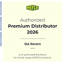 SIA FIRMA "REVERS" является авторизованным дистрибьютором REFCO MANUFACTURING premium