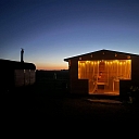 Romantic getaway under the starry sky