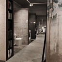 Salon exposition, Tile interiors