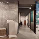 Salon exposition, Tile interiors