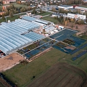 Construction of solar panel system stations