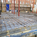 Concrete foundation preparation