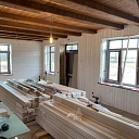 Floor work in progress